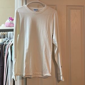 White Champion Long Sleeve. Never worn! Size S